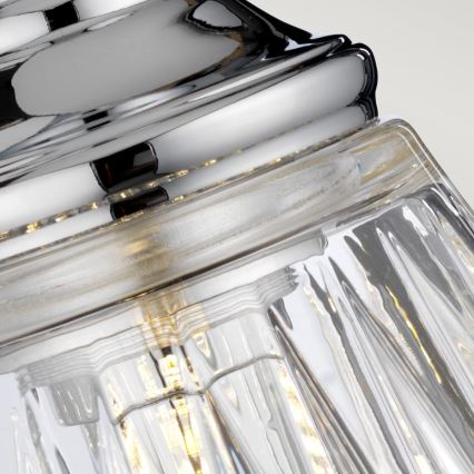 Quintiesse - LED επιτοίχιο φωτιστικό μπάνιου KEYNES 1xG9/3W/230V IP44 γυαλιστερό χρώμιο