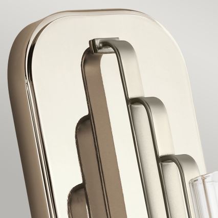 Quintiesse - Επιτοίχιο φωτιστικό KIMROSE 1xE14/40W/230V γυαλιστερό χρώμιο