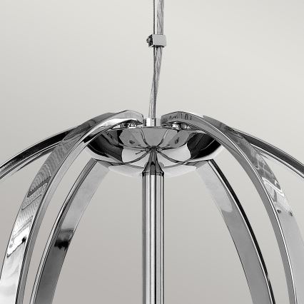 Quintiesse - LED κρεμαστό φωτιστικό σε καλώδιο MONDO 3xG9/3W/230V Ø 45,7 cm γυαλιστερό χρώμιο