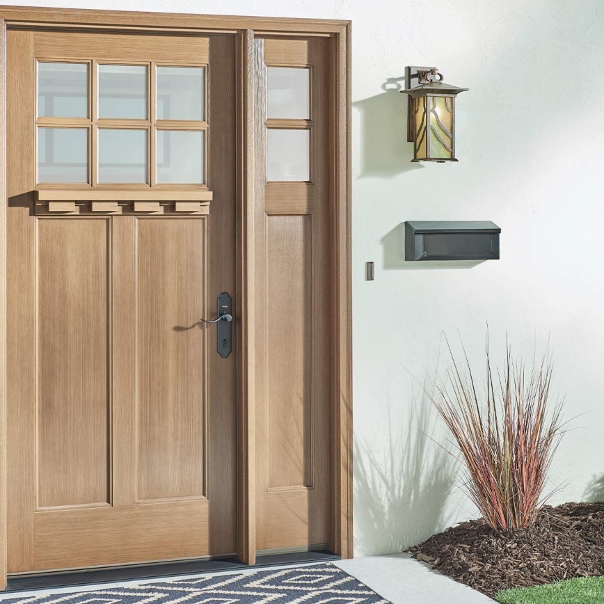 Quintiesse - Επιτοίχιο φωτιστικό εξωτερικού χώρου MORRIS L 1xE27/60W/230V IP44 μπρονζέ