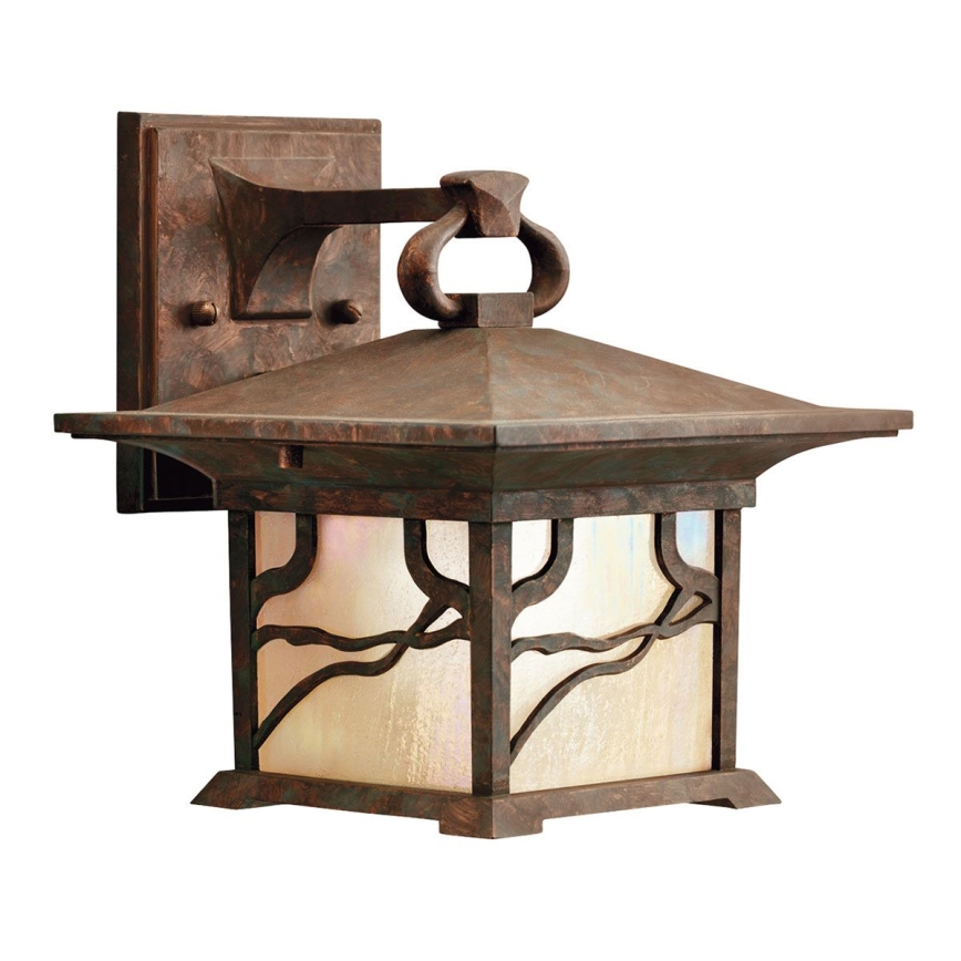 Quintiesse - Υπαίθριο επιτοίχιο φωτιστικό MORRIS M 1xE27/60W/230V IP44 μπρονζέ