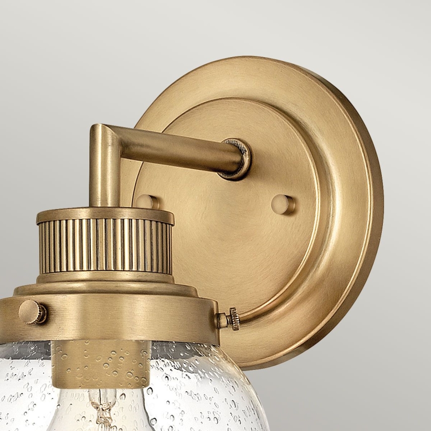 Quintiesse - Επιτοίχιο φωτιστικό μπάνιου POPPY 1xE27/60W/230V IP44 χρυσό