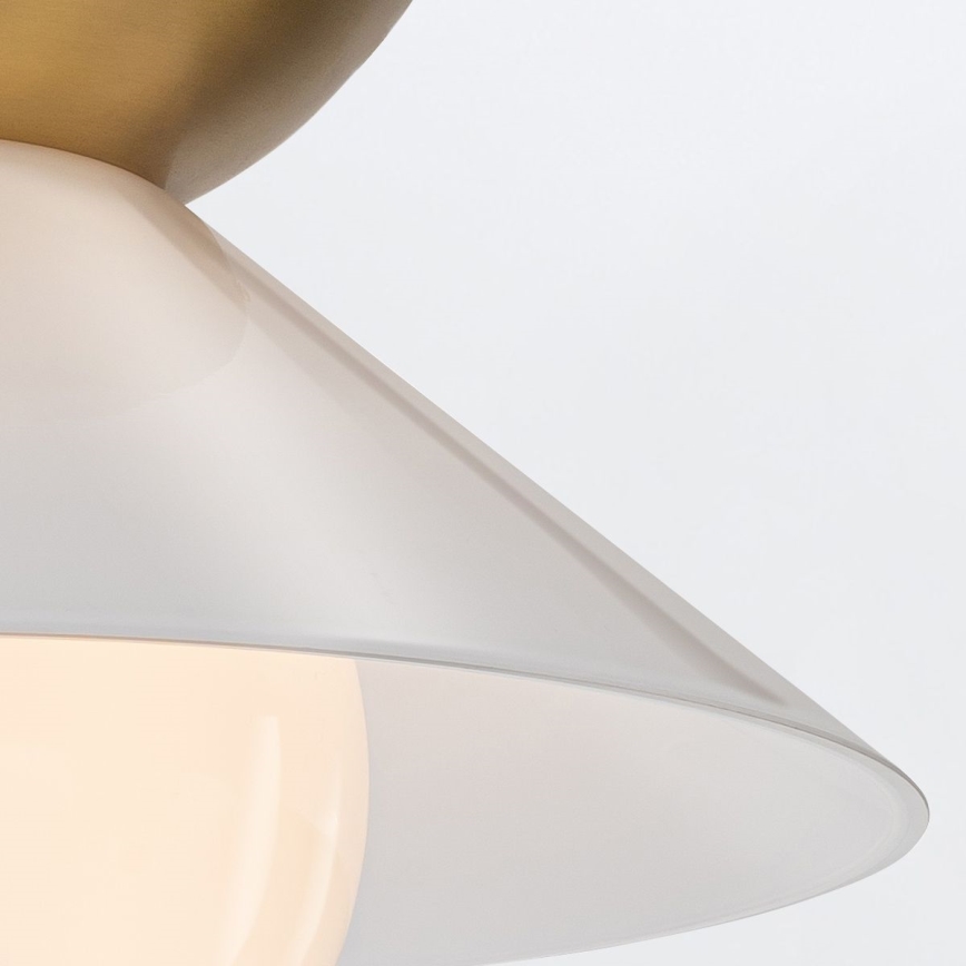 Quintiesse - Φωτιστικό οροφής SAUCER 1xE27/40W/230V Ø 36,6 cm χρυσό