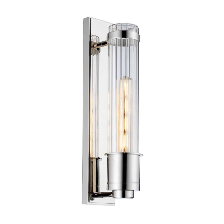 Quintiesse - Επιτοίχιο φωτιστικό μπάνιου WELLINGTON 1xE27/60W/230V IP44 γυαλιστερό χρώμιο
