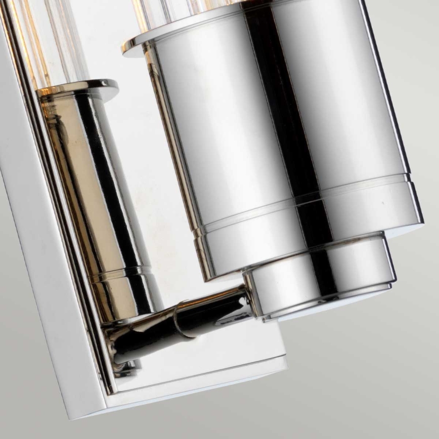 Quintiesse - Επιτοίχιο φωτιστικό μπάνιου WELLINGTON 1xE27/60W/230V IP44 γυαλιστερό χρώμιο