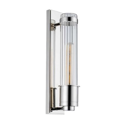 Quintiesse - Επιτοίχιο φωτιστικό μπάνιου WELLINGTON 1xE27/60W/230V IP44 γυαλιστερό χρώμιο