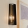 Quintiesse - Επιτοίχιο φωτιστικό LINARA 1xE27/60W/230V μαύρο/χρυσό