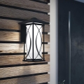 Quintiesse - Επιτοίχιο εξωτερικό φωτιστικό ASHBERN M 1xE27/60W/230V IP44 μαύρο