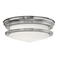 Quintiesse - Εξωτερικό φωτιστικό οροφής HADRIAN 2xE27/40W/230V Ø 27,8 cm IP44 γυαλιστερό χρώμιο
