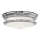 Quintiesse - Εξωτερικό φωτιστικό οροφής HADRIAN 2xE27/40W/230V Ø 27,8 cm IP44 γυαλιστερό χρώμιο