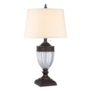 Quoizel - Eπιτραπέζιο φωτιστικό DENNISON 1xE27/60W/230V μπρονζέ