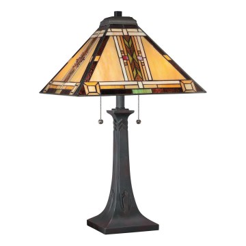 Quoizel - Eπιτραπέζιο φωτιστικό NAVAJO 2xE27/60W/230V