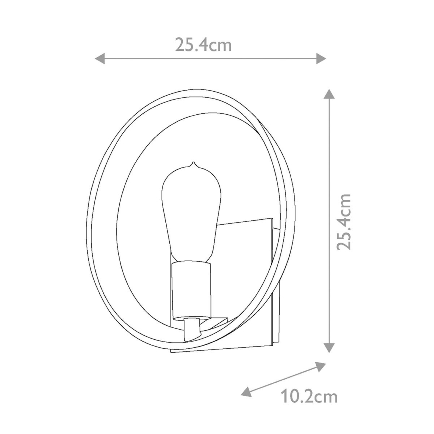 Quoizel - Φωτιστικό τοίχου THEATER ROW 1xE27/60W/230V