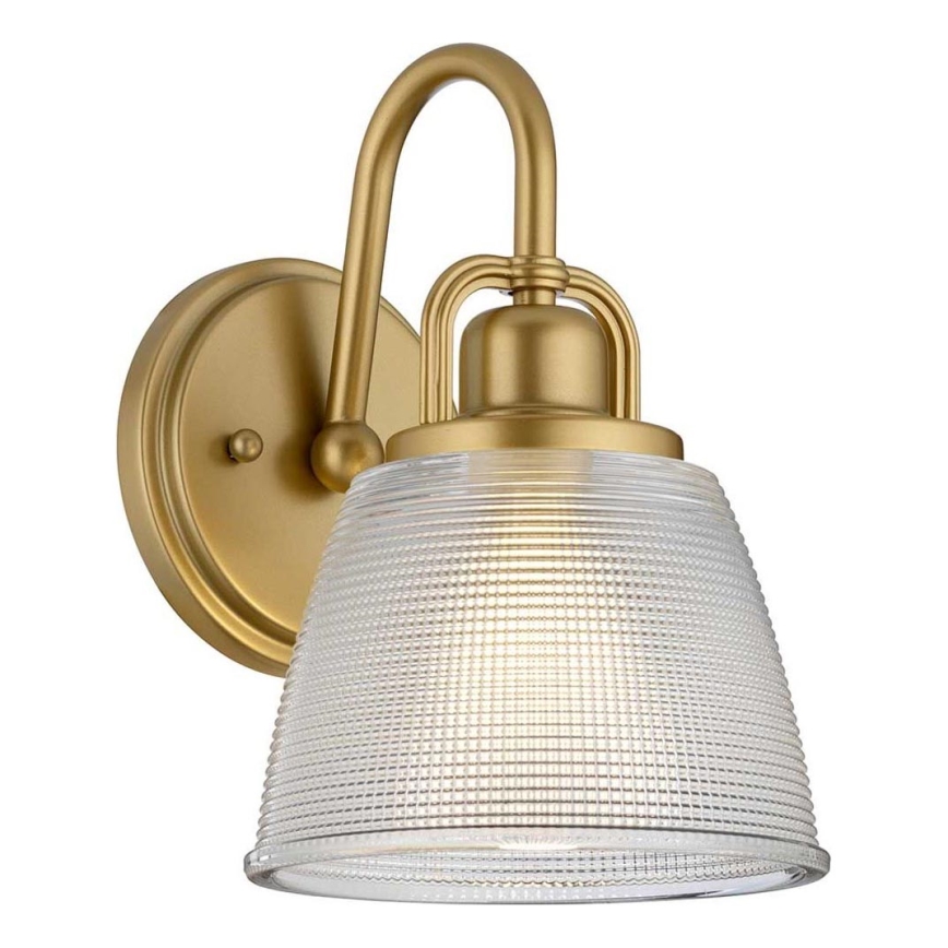 Quoizel - Φωτιστικό τοίχου μπάνιου LED DUBLIN 1xG9/3W/230V IP44 χρυσό