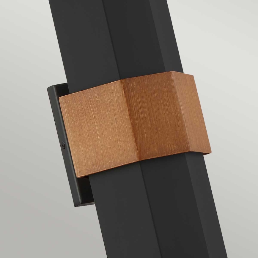 Quoizel - Φωτιστικό εξωτερικού χώρου LED CHASM 2xLED/9,5W/230V IP44