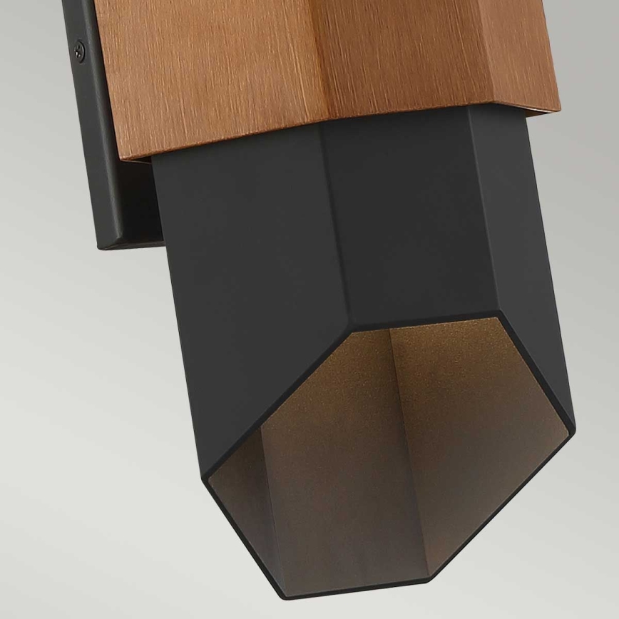Quoizel - Επιτοίχιο φωτιστικό εξωτερικού χώρου LED CHASM 2xLED/5,5W/230V IP44