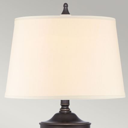 Quoizel - Eπιτραπέζιο φωτιστικό DENNISON 1xE27/60W/230V μπρονζέ