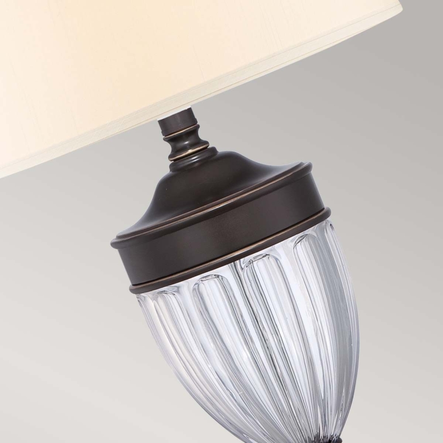 Quoizel - Eπιτραπέζιο φωτιστικό DENNISON 1xE27/60W/230V μπρονζέ