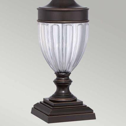 Quoizel - Eπιτραπέζιο φωτιστικό DENNISON 1xE27/60W/230V μπρονζέ