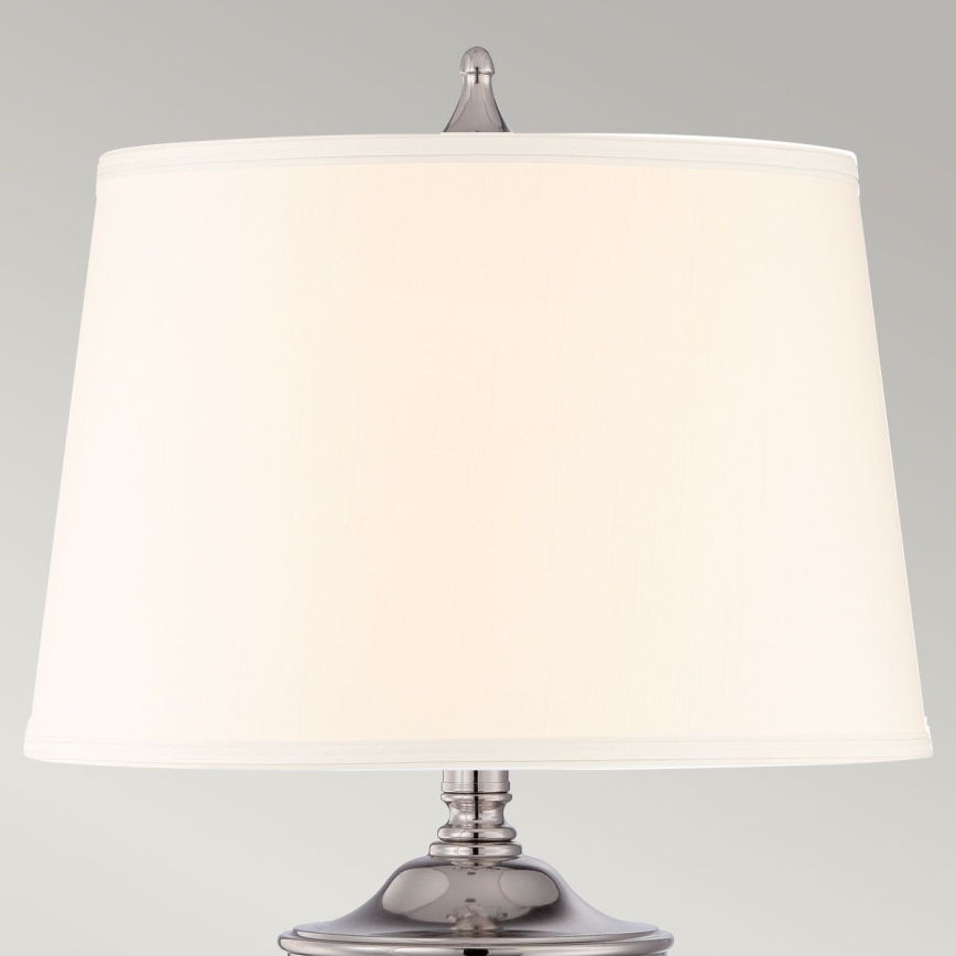 Quoizel - Eπιτραπέζιο φωτιστικό DENNISON 1xE27/60W/230V γυαλιστερό χρώμιο