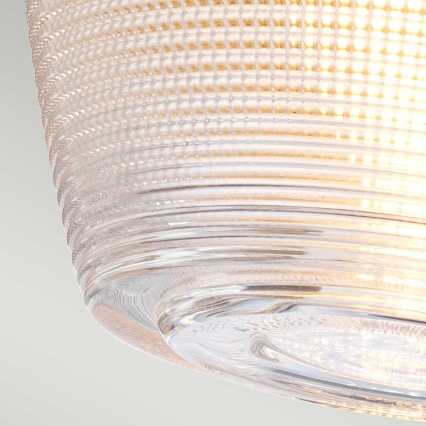 Quoizel - Φωτιστικό οροφής μπάνιου DUBLIN 1xE27/40W/230V IP44 χρυσό
