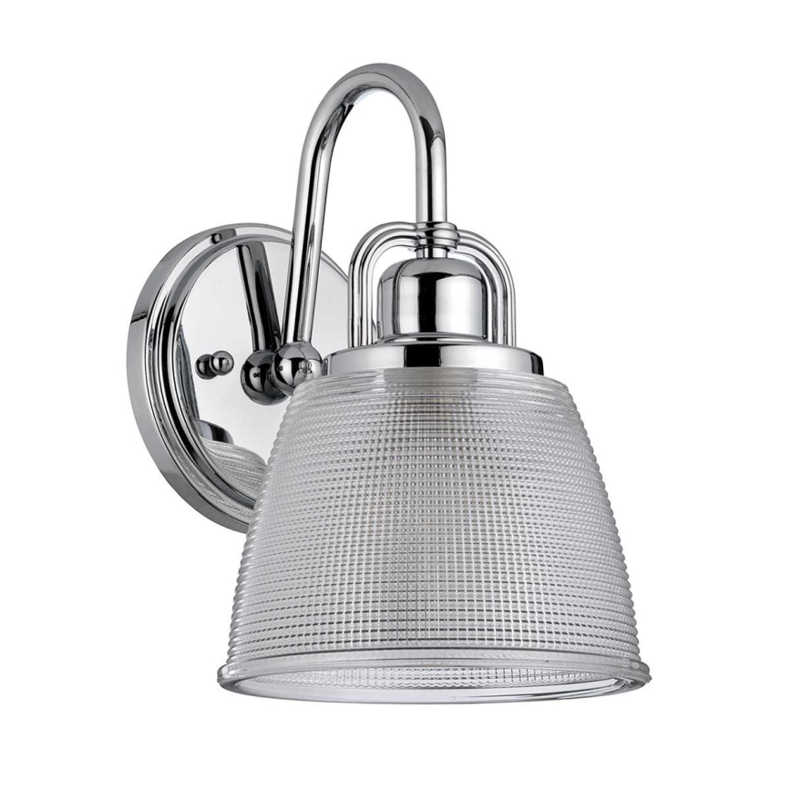 Quoizel - Φωτιστικό τοίχου μπάνιου LED DUBLIN 1xG9/3W/230V IP44 γυαλιστερό χρώμιο