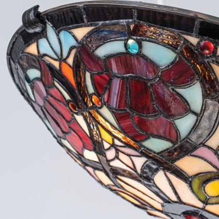 Quoizel - Φωτιστικό οροφής Tiffany LARISSA 2xE27/40W/230V Ø 41,2 cm