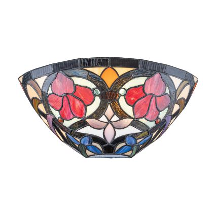 Quoizel - Επιτοίχιο φωτιστικό Tiffany LARISSA 2xE14/40W/230V