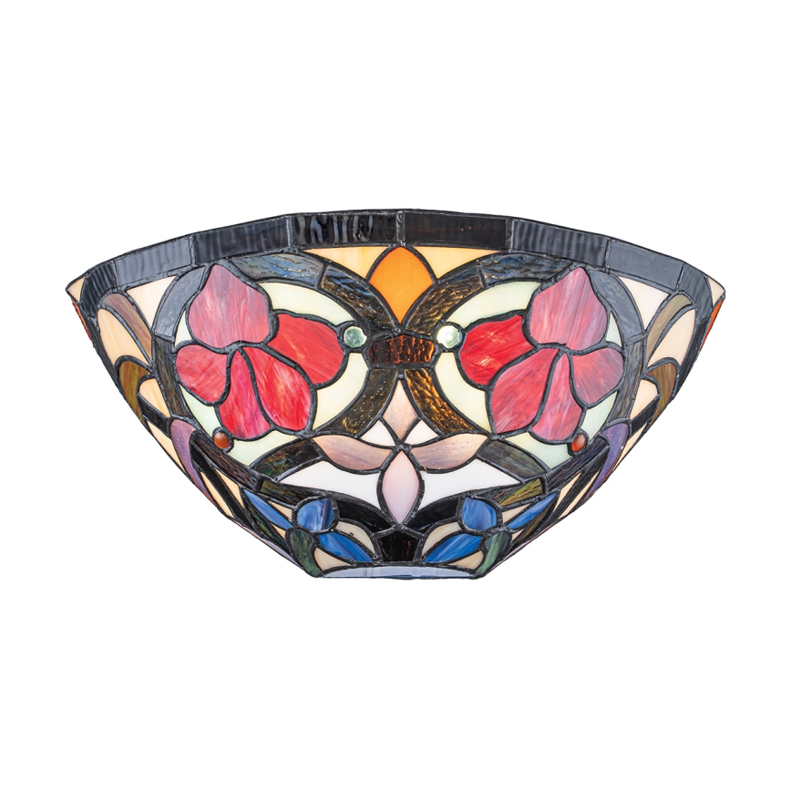 Quoizel - Επιτοίχιο φωτιστικό Tiffany LARISSA 2xE14/40W/230V
