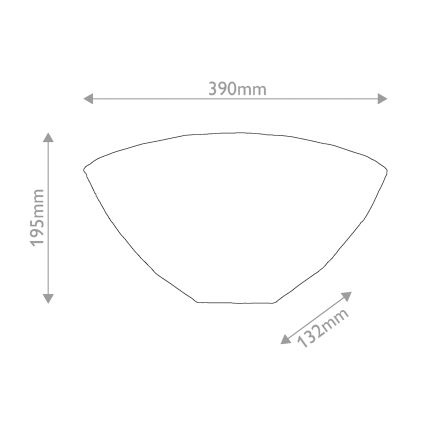 Quoizel - Επιτοίχιο φωτιστικό Tiffany LARISSA 2xE14/40W/230V