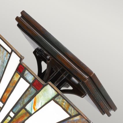 Quoizel - Φωτιστικό οροφής Tiffany MAYBECK 2xE27/60W/230V