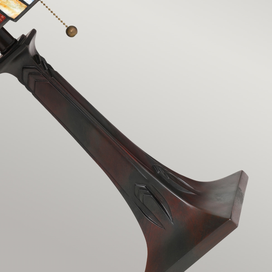 Quoizel - Επιτραπέζιο φωτιστικό Tiffany MAYBECK 2xE27/60W/230V