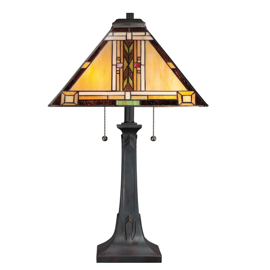 Quoizel - Eπιτραπέζιο φωτιστικό NAVAJO 2xE27/60W/230V