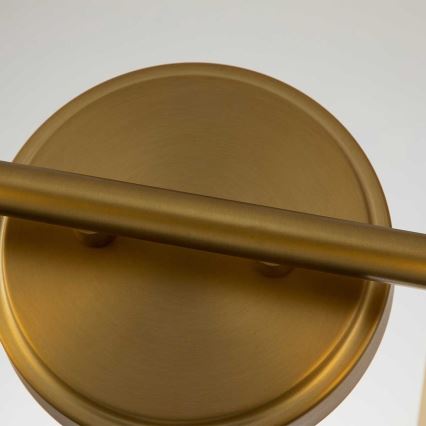 Quoizel - Επιτοίχιο LED φωτιστικό μπάνιου SWELL 2xG9/3W/230V IP44 χρυσό