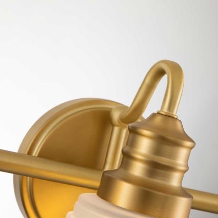 Quoizel - LED φωτιστικό τοίχου μπάνιου SWELL 3xG9/3W/230V IP44 χρυσό