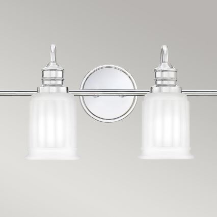 Quoizel - LED επιτοίχιο φωτιστικό μπάνιου SWELL 4xG9/3W/230V IP44 γυαλιστερό χρώμιο