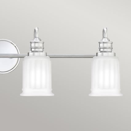 Quoizel - LED επιτοίχιο φωτιστικό μπάνιου SWELL 4xG9/3W/230V IP44 γυαλιστερό χρώμιο