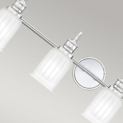 Quoizel - LED επιτοίχιο φωτιστικό μπάνιου SWELL 4xG9/3W/230V IP44 γυαλιστερό χρώμιο