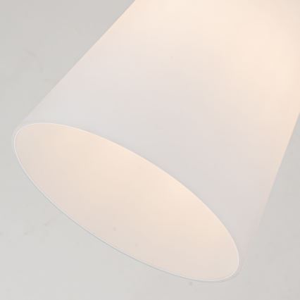 Quoizel - Κρεμαστό φωτιστικό STARING 1xE27/40W/230V διάμετρος 18,4 cm χρυσό/πατίνα/λευκό