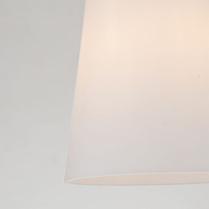 Quoizel - Κρεμαστό φωτιστικό STARING 1xE27/40W/230V διάμετρος 18,4 cm χρυσό/πατίνα/λευκό