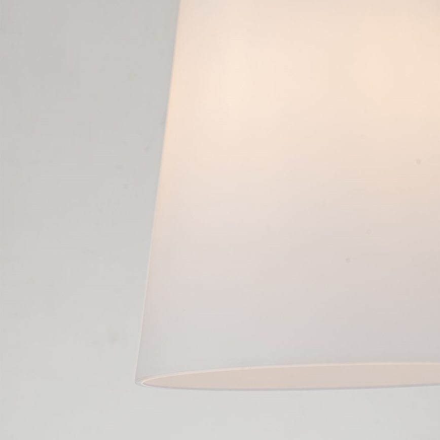 Quoizel - Κρεμαστό φωτιστικό STARING 1xE27/40W/230V διάμετρος 18,4 cm χρυσό/πατίνα/λευκό