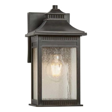 Quoizel - Επιτοίχιο φωτιστικό εξωτερικού χώρου LIVINGSTON 1xE27/60W/230V IP44