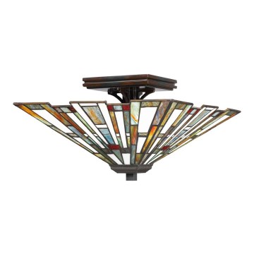 Quoizel - Οροφής φωτιστικό MAYBECK 2xE27/60W/230V