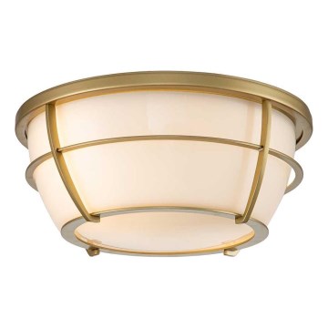 Quoizel - Φωτιστικό οροφής μπάνιου CHANCE 2xE27/60W/230V IP44