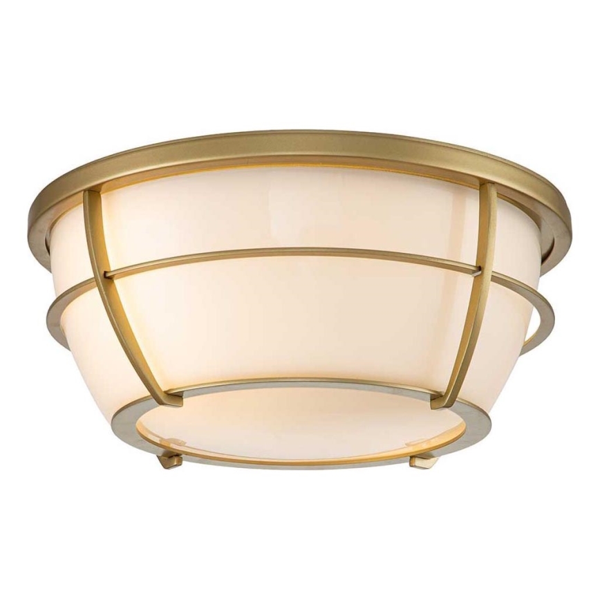 Quoizel - Φωτιστικό οροφής μπάνιου CHANCE 2xE27/60W/230V IP44