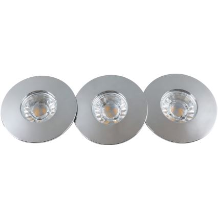 Rabalux - ΣΕΤ 3xLED Χωνευτό φως μπάνιου 3xLED/4W/230V IP44