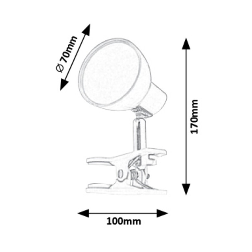 Rabalux - Λάμπα LED με κλιπ LED/5W/230V