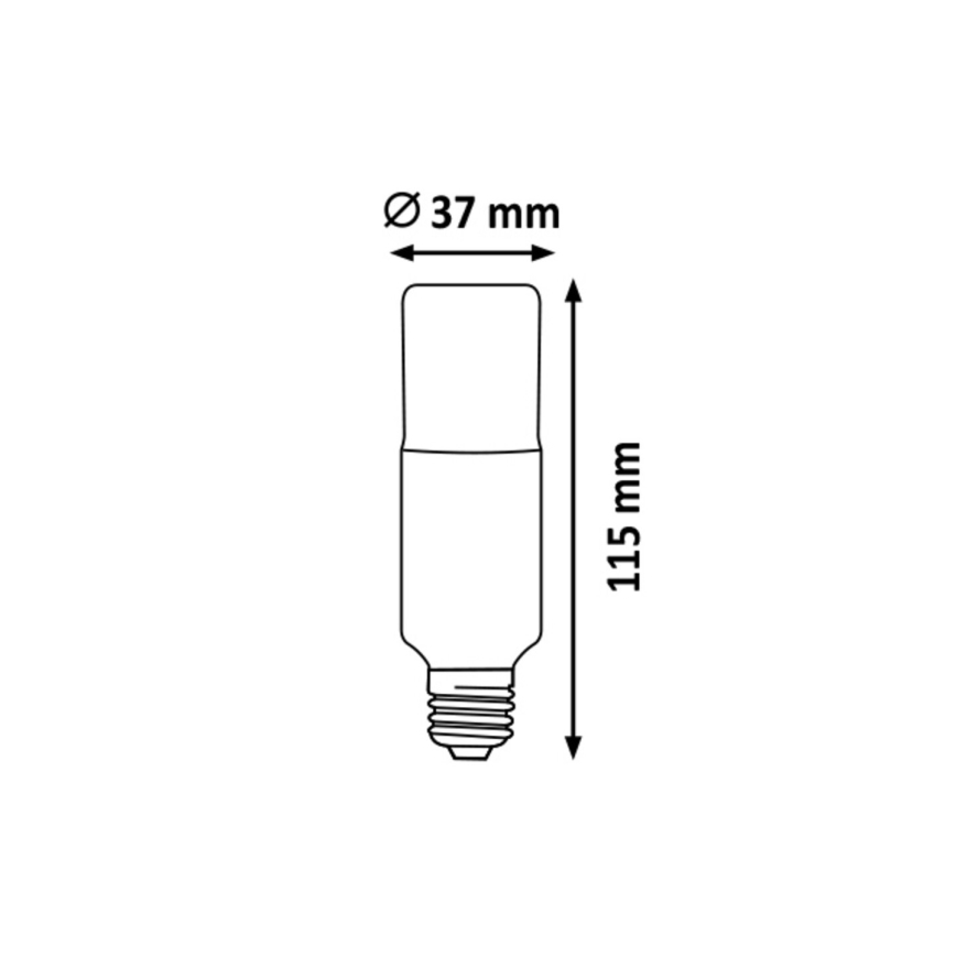 Rabalux - Λαμπτήρας LED T37 E27/9W/230V 4000K