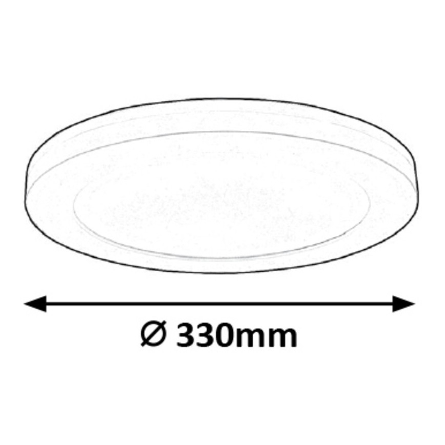 Rabalux - Πάνελ LED LED/30W/230V 33 cm