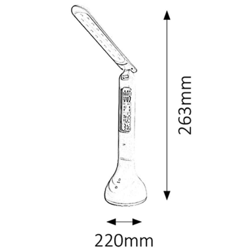 Rabalux - Επιτραπέζιο φωτιστικό LED/4W/USB